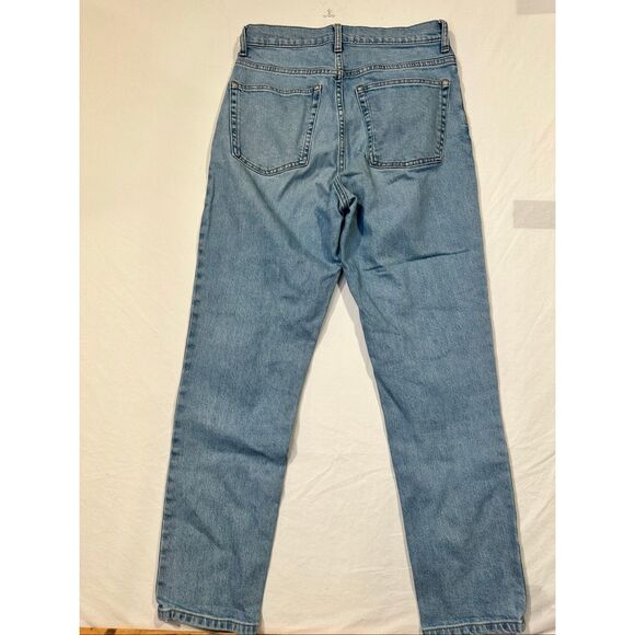 Everlane The Original Cheeky Washed Blue Jean, Size 27 Regular - Picture 7 of 9